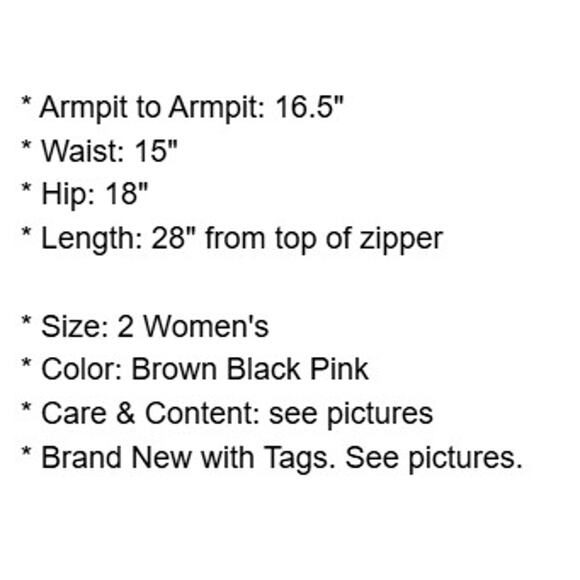 Sanctuary Slip Dress Womens 2 Brown Pink Animal Print Lined Mob Wife Resort New - Picture 4 of 16